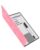 Mehaving Portable Small White Board Dry Erase Board, Reusable 9.5 * 6.6in Notebook Memo, Office Home Supplies Desk Accessories MH760 (Pink)