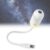MeiAid 2-in-1 Galaxy Projector Night Light, Mini USB LED Galaxy Projector with Adjustable Brightness, 360° Rotatable Decor Lamp for Ceiling Wall (6 Slides 2nd Gen Upgraded)