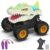 Meislane Dinosaur Remote Control Car 2.4GHz RC Monster Truck 1:24 Scale RC Car with LED Lights & Movable Mouth, Rechargeable Dinosaur Toys Birthday Gift for Boys 6-12, Orange