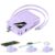 MEKIKI Magnetic Power Bank 10000mAh with Cables & AC Wall Plug