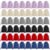 mekueeex 48 Pcs Velvet Drawstring Bags, 4 x 3 Inch Mini Dice Bag for Storage, 6 Colors Velour Pouches for Jewelry, Coins, DND Accessories, Gift Wrapping