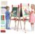 MekyrCreo Kids Art Easel, Adjustable Wood Chalkboard, Easels for Toddlers
