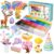 Meland Fuse Beads Kit, 5MM 11,000 Beads in 36 Colors, Crafts for Ages 5-12
