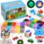 Meland Fuse Beads Kit, 5MM 24000 Beads in 24 Colors,Craft Gift for Age 5-12