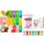 Meleell 12 Pack Fruit Face Masks Skincare Bulk&Fun Multi-Color Skin Care Set, Gentle Formula, Deep Hydrating & Glow for Kids Girls Women