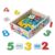 Melissa & Doug 37 Wooden Number Magnets in a Box (Pack of 12)