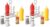 Melissa & Doug 6-Piece Condiments,Play Food Set with Kids Play Kitchen Accessories,Preschool Learning Toys for Girls & Boys 3+,(Pack of 2)