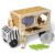 Melissa & Doug Animal Rescue Shape-Sorting Truck – Wooden Toy with 7 Animals and 2 Play Figures