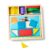 Melissa & Doug Beginner Wooden Pattern Blocks Educational Toy with 5 Double-Sided Scenes and 30 Shapes Puzzles for Kids 3+ (Pack of 6)