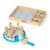 Melissa & Doug Birthday Party Cake – Wooden Play Food with Mix-n-Match Toppings and 7 Candles (Pack of 12)