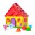 Melissa & Doug Blue’s Clues & You! Wooden Take-Along House Shape Sorter Activity Play Set (8 Pieces)