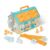 Melissa & Doug Build A House Toolbox Play Set with 4-Piece Tool Set and 51 Building Pieces – Preschool Learning Activities with Construction Toys for Kids Ages 3+ – FSC Certified