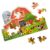 Melissa & Doug Busy Barn Shaped Jumbo Floor Puzzle, 32-Piece Barn-Shaped Jigsaw Puzzle with Farm Animals, 3 x 2 Foot Toddler Puzzles for Kids Ages 3+