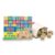 Melissa & Doug Deluxe Wooden ABC/123, 50-Piece Set of Classic Letter & Number Wooden Blocks (1” x 1”) with Storage Pouch, Sorting_& Stacking Toys for Kids Ages 2+ (Pack of 12)