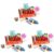Melissa & Doug Disney Snacks & Popcorn Wooden Play Food Set – 24 Pieces | Mickey Mouse, Minnie, Wooden Toy for Boys and for Girls 3+ – FSC Certified (Pack of 3)
