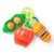 Melissa & Doug Farmers Market Veggie Rattles Sensory Toy Stroller Clip