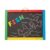 Melissa & Doug Magnetic Chalkboard and Dry-Erase Board with 36 Magnets (Numbers and Uppercase Letters), Chalk, Eraser, and Dry-Erase Pen