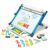Melissa & Doug Magnetic Tabletop Easel, Deluxe Double-Sided Wooden Art Set with Chalkboard, Dry-Erase Board, Paper Roll Holder, Magnets & Art Supplies, Preschool Learning Toys for Kids Ages 3+
