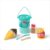 Melissa & Doug Play to Go Ice Cream Play Food Travel Toy Set in Cup with Fidget Toy Lid – 11 Pieces for Cones, Sandwiches, Shakes for Boys and Girls Ages 3+