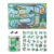 Melissa & Doug Race Around the World Tracks Cardboard Jigsaw Floor Puzzle and Wind-Up Vehicles (48 Pcs) for Preschoolers and Kids Ages 4+