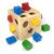Melissa & Doug Shape Sorting Cube – Classic Wooden Toy with 12 Shapes (Pack of 6)