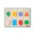 Melissa & Doug Shapes Wooden Chunky Puzzle (8 pcs) Color Matching Shape Sorter Toys for Toddlers Ages 2+ – FSC Certified