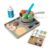 Melissa & Doug Simmer & Stir Stove Top, Color-Changing Pretend Play Food