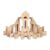 Melissa & Doug Standard Unit Solid-Wood Building Blocks with Wooden Storage Tray, 60-Piece Hardwood Sorting & Stacking Toys for Building & Balancing, Preschool Learning Toys for Kids Ages 3+