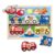 Melissa & Doug Vehicle Jumbo Knob Puzzle, Wooden Peg Puzzle for Toddlers, Educational Toy for Shape Recognition and Fine Motor Skills, Ages 1+