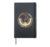 Melodic Piano Keys Passionate Romantic Design Hardcover Journal, Black