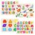 Melofaver Montessori Wooden Peg Puzzles for Toddlers 3-5, Kid Learning Toys