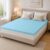 Memory Foam Mattress Topper, Ventilated Gel Infused Bed Topper, Premium Soft Breathable Mattress Pad，Blue Foam Mattress-King