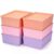 Menkxi 6 Pcs Large Plastic Storage Bins with Lids, Pastel