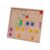 Menolana Children Acrylic Blocks Wooden Set Fortress Blocks Toy Shape Matching Color Sorting Problem Solving Beech Wood Acrylic Translucent Suitable for Early Education Home Kindergarten Quiet Play