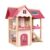 Menolana Children Doll Playhouse Wooden Dollhouse Playhouse House Mini Indoor House with Open Frame and Multi Level Layout Suitable for Pretend Play Role Storytelling Home Decoration