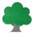 Menolana Toy Pretend Felt Tree Mat Kitchen Cutting Toys Fruit Educational Pretend Food Toys for Preschoolers Suitable for Family Activity