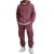 Men’S 2 Piece Tracksuit Sets Hoodie And Sweatpants Set Casual Long Sleeve Pullover Hooded Sweatshirt With Cargo Pocket Joggers Loungewear Outfits Gym Workout Streetwear Fashion(B-Wine,M)