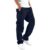 Mens Cargo Pants Casual Relaxed Fit Elastic Waist Cargo Work Pants