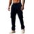 Men’s Cargo Sweatpants Elastic Waist Drawstring Zipper Pocket Pants