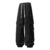 Men’s Corduroy Cargo Pockets Jogger Pants Elastic Waist Relaxed Fit Stretch Cargo Pants Pull On Trousers Black