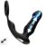 Men Special Silicone Kit with Water Resistant Play in Anywhere You Like for Man,Rechargeable Cordless Body Prostrate Device with 10 Modes for Men Ci3DRt1，blackQ