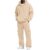 Men’S Sweatsuits 2 Piece Set Soft Fleece Pullover Hoodie & Cargo Sweatpants Drawstring Waist Athletic Running Jogging Suit With Pockets Fall Winter Clothes Casual Loose(C-Beige,L)