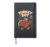 Mens Turkey Boy Funny Cute Cartoon Thanksgiving Design Hardcover Journal, Black