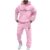 Mens Urban Graphic Tracksuit Hooded Sweatshirt and Jogger Pants 2-Piece Set