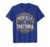 Mentally in a Trattoria Italian Brainrot Design T-Shirt, Men, Royal Blue, Medium