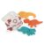 Mentari Toys – Dino-saws – 10pc Mix and Match Dinosaur Jigsaws – Chunky First Puzzles for Toddlers – Encourages Fine Motor Skills, Problem Solving and Creativity – Age 24m+