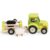 Mentari Toys – Tractor & Trailer – 4pc Wooden Farm Vehicle Playset with Sheep – Montessori Imaginative Play and Storytelling Toy – Fine Motor and Social Skills for Toddlers – Age 18m+