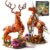 MENTOJOY 2-in-1 Magical Unicorn & Deer Building Set 1367 Pieces Flower Base Fantasy Animal Model, Educational stem Toy & Desktop Decoration Gift for Kids Ages 6+