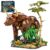 MENTOJOY Bull Building Blocks Set – 1210 Pieces Poseable Animal Cow Model Kit, Premium Construction Toy for Advanced Family Assembly, STEM Educational Puzzle Gift for Kids Adults Ages 6+
