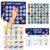 MERASET Potty Training Kit for Boys, 8 Charts, 200+ Stickers & 200 Targets